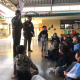 Actividad junto a Carabineros