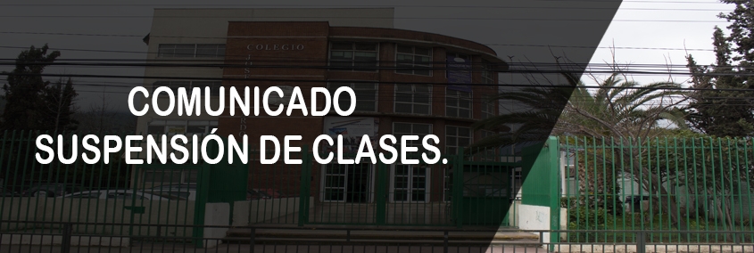 Suspensión de clases